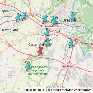Mappa Via G.Puletti trav, 25020 Flero BS, Italia (4.20545)