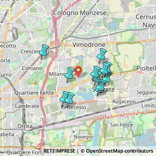 Mappa Via Guglielmo Marconi, 20054 Segrate MI, Italia (1.41417)