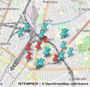 Mappa 20127 Milano MI, Italia (0.836)
