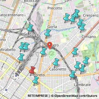 Mappa 20127 Milano MI, Italia (1.331)