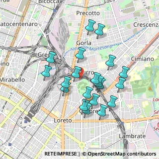Mappa 20127 Milano MI, Italia (0.83)