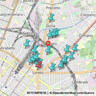 Mappa 20127 Milano MI, Italia (0.9035)