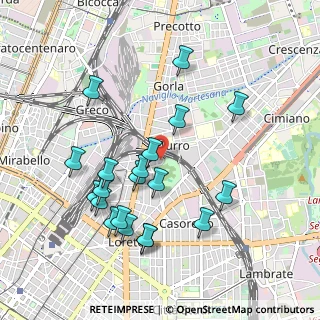 Mappa 20127 Milano MI, Italia (0.9775)