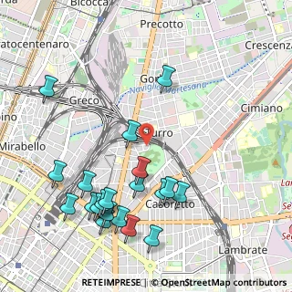 Mappa 20127 Milano MI, Italia (1.1905)