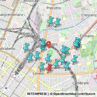 Mappa 20127 Milano MI, Italia (0.957)