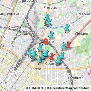 Mappa 20127 Milano MI, Italia (0.8695)