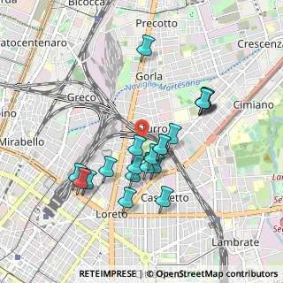Mappa 20127 Milano MI, Italia (0.8295)