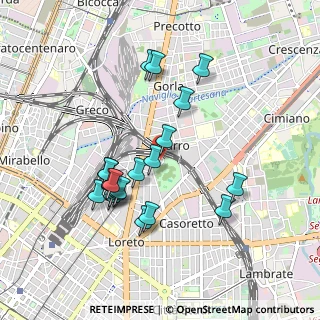 Mappa 20127 Milano MI, Italia (0.871)