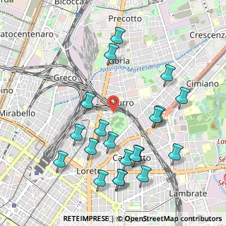 Mappa 20127 Milano MI, Italia (1.124)