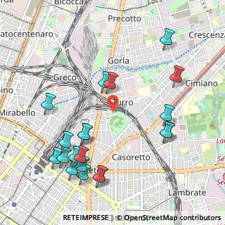Mappa 20127 Milano MI, Italia (1.205)
