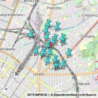 Mappa 20127 Milano MI, Italia (0.6395)