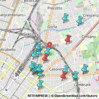 Mappa 20127 Milano MI, Italia (1.2115)
