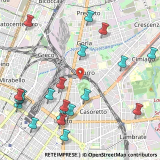 Mappa 20127 Milano MI, Italia (1.4225)