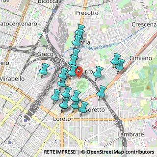 Mappa 20127 Milano MI, Italia (0.7905)