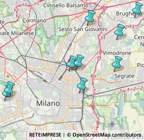 Mappa 20127 Milano MI, Italia (5.59818)