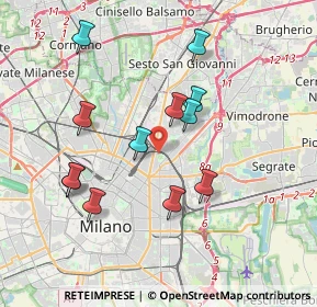 Mappa 20127 Milano MI, Italia (3.535)