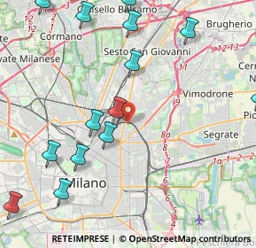 Mappa 20127 Milano MI, Italia (5.63467)