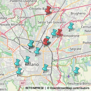 Mappa 20127 Milano MI, Italia (4.00375)