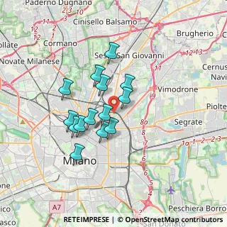 Mappa 20127 Milano MI, Italia (2.725)