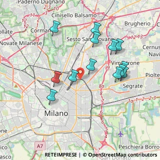 Mappa 20127 Milano MI, Italia (3.75)