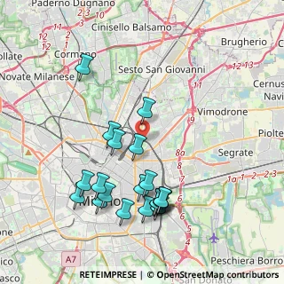 Mappa 20127 Milano MI, Italia (4.109)