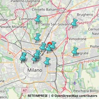 Mappa 20127 Milano MI, Italia (3.35385)