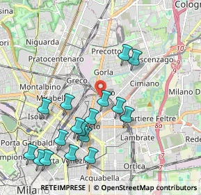 Mappa 20127 Milano MI, Italia (2.17824)