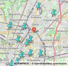 Mappa 20127 Milano MI, Italia (2.74333)