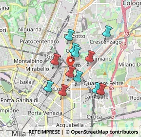 Mappa 20127 Milano MI, Italia (1.37)