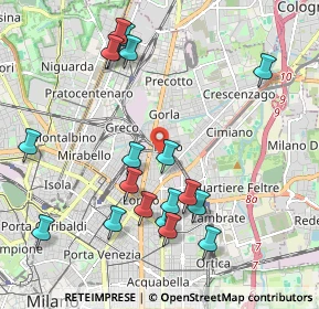 Mappa 20127 Milano MI, Italia (2.19105)