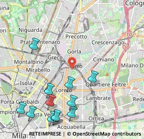 Mappa 20127 Milano MI, Italia (2.6575)