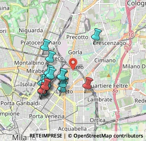 Mappa 20127 Milano MI, Italia (1.7585)