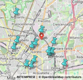 Mappa 20127 Milano MI, Italia (2.12071)