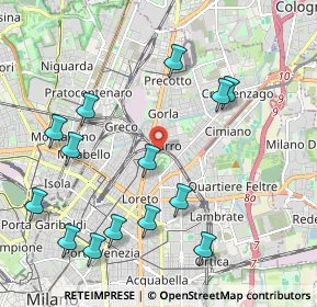 Mappa 20127 Milano MI, Italia (2.33571)