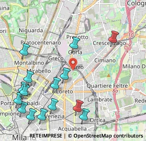 Mappa 20127 Milano MI, Italia (2.664)