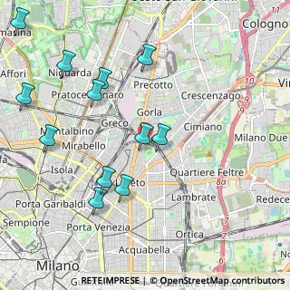 Mappa 20127 Milano MI, Italia (2.3425)