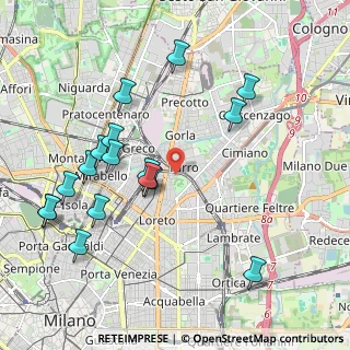 Mappa 20127 Milano MI, Italia (2.22176)