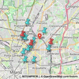 Mappa 20127 Milano MI, Italia (1.82571)