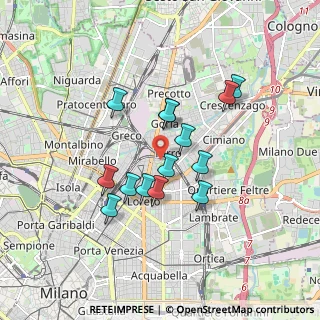 Mappa 20127 Milano MI, Italia (1.43429)