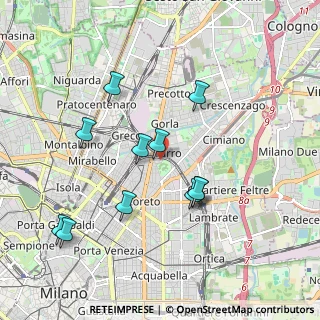 Mappa 20127 Milano MI, Italia (1.85455)