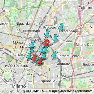 Mappa 20127 Milano MI, Italia (1.43938)