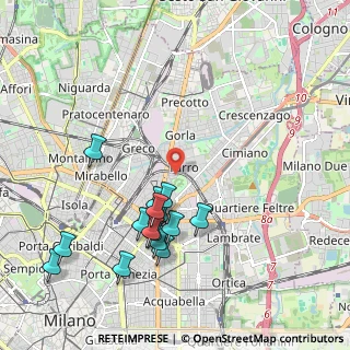 Mappa 20127 Milano MI, Italia (2.112)