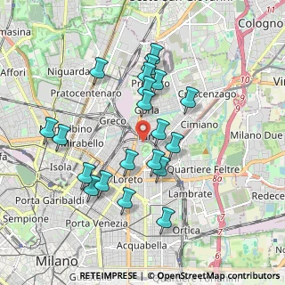 Mappa 20127 Milano MI, Italia (1.7595)