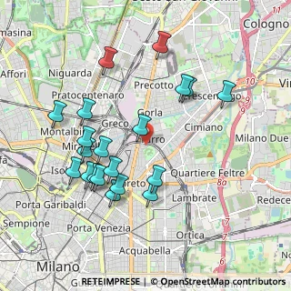 Mappa 20127 Milano MI, Italia (1.9455)