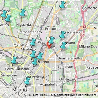 Mappa 20127 Milano MI, Italia (2.55462)