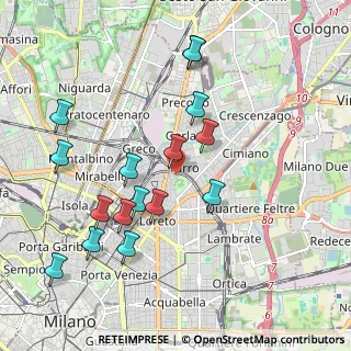 Mappa 20127 Milano MI, Italia (2.055)