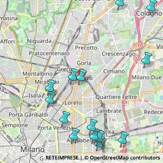 Mappa 20127 Milano MI, Italia (2.93143)