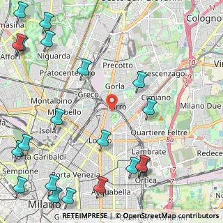 Mappa 20127 Milano MI, Italia (3.3145)