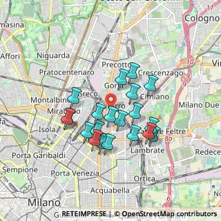 Mappa 20127 Milano MI, Italia (1.446)