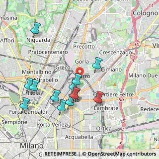 Mappa 20127 Milano MI, Italia (1.95231)
